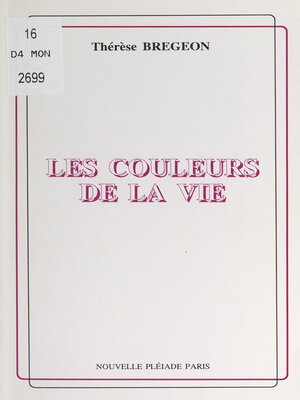 cover image of Les couleurs de la vie
